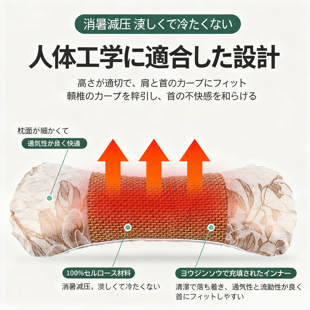 よもぎ枕 藤編み安眠まくら 天然エッセンシャル 爽やかな眠り  リラックス 癒やし