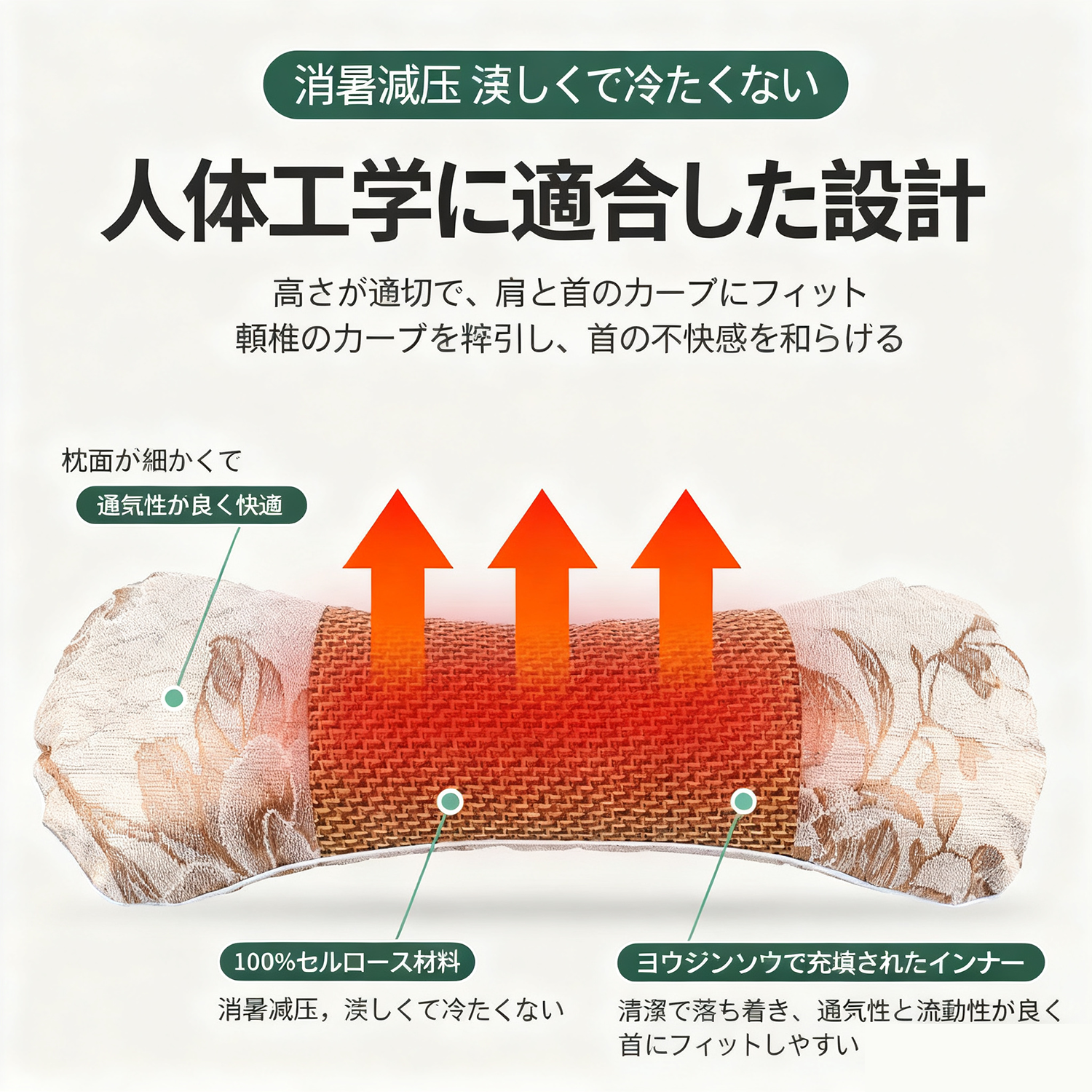 よもぎ枕 藤編み安眠まくら 天然エッセンシャル 爽やかな眠り  リラックス 癒やし